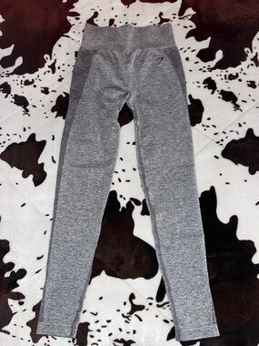 Gymshark Women’s Gray Seamless High-Waist Leggings